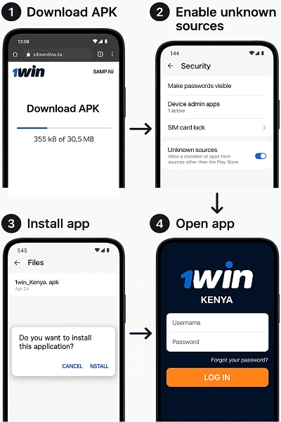 Android app installation guide