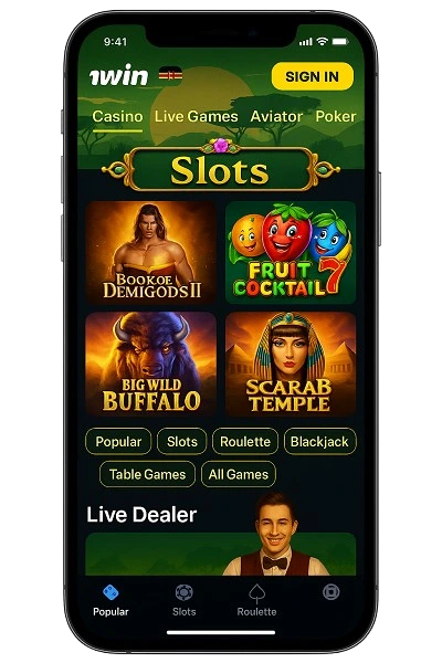 Casino ya simu ya Mozzartbet Kenya